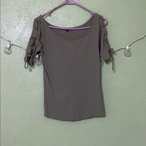 Olive green blouse